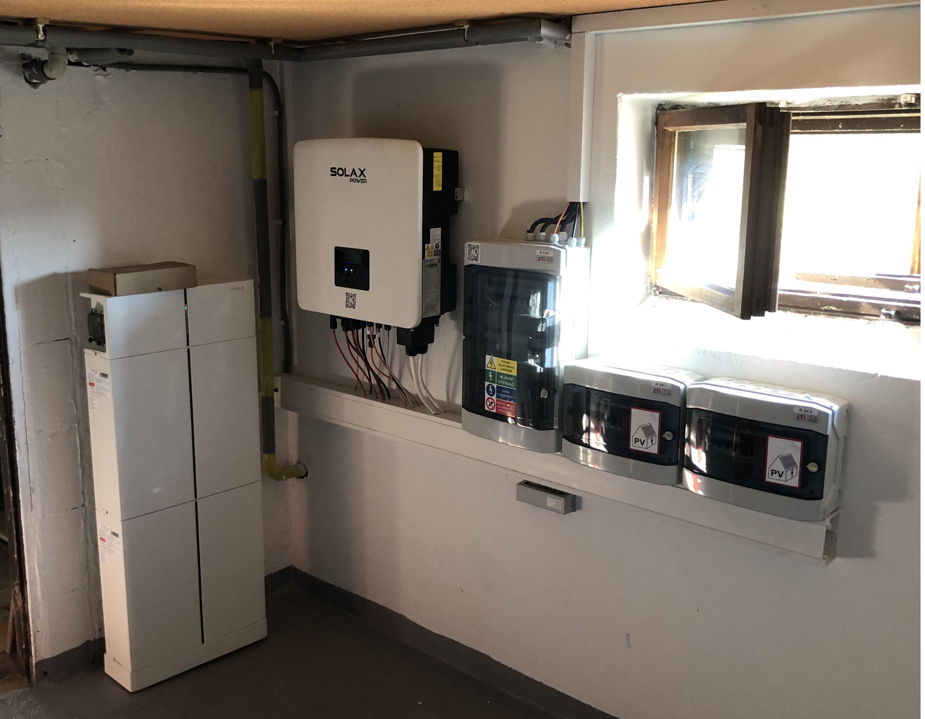 Fotovoltaická elektrárna vaze.tech s.r.o.